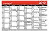 Kalender Væg mini 2012 0520