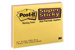 Blok Post-it Super Sticky Møde