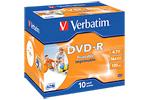 DVD-R Verbatim 4.7 GB 16x pk
